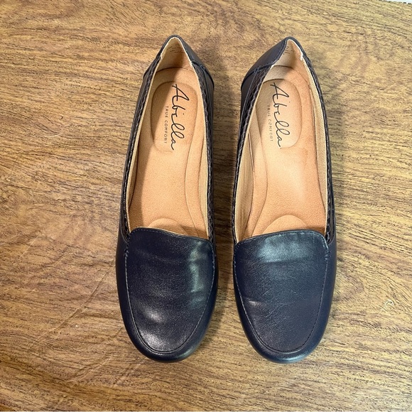 Abella Sparkler Midnight Blue Loafer Flats Size 6.5 - Picture 3 of 15
